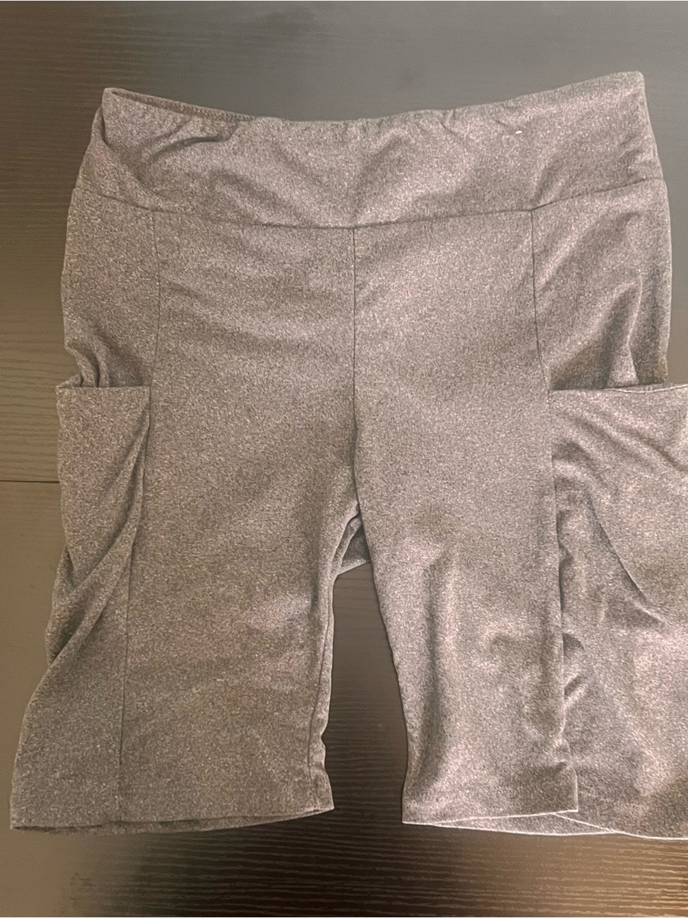 Rue21 Charcoal Gray Stretch Biker Shorts 🐝